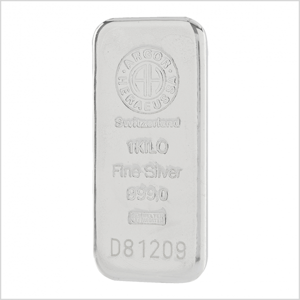 Lingotto Argento 999/000 da 1000 gr