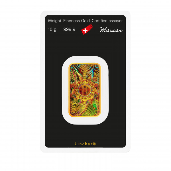 Lingotto Oro 999,9/000 da 10 gr